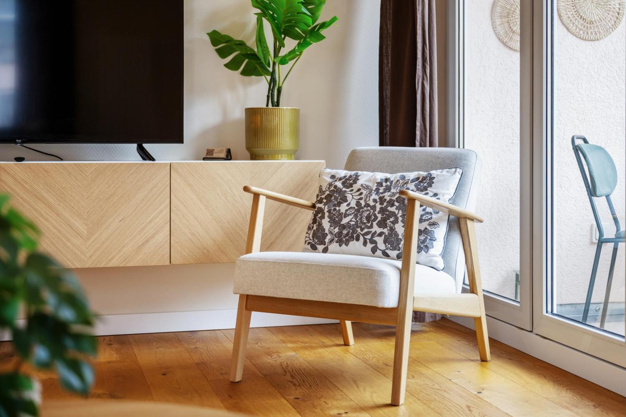 דירות צוויקאו Edler Wohnraum Schwanenteich-Oase Mit Balkon, Kaffeevollautomat, Lift & Parkplatz מראה חיצוני תמונה